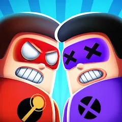 Взлом The Superhero League (Зе Суперхиро Лигующ)  [МОД Unlimited Money] - стабильная версия apk на Андроид