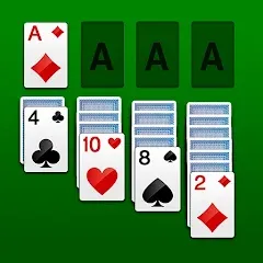 Взломанная Klondike Solitaire (Клондайк солитер)  [МОД Все открыто] - последняя версия apk на Андроид