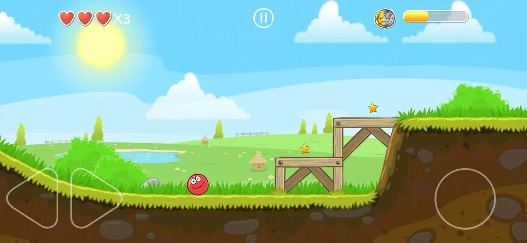 Crazy Ollie Ball (Крейзи Олли Болл)  [МОД Бесконечные монеты] Screenshot 1