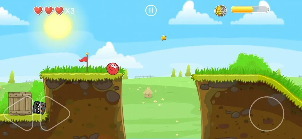 Crazy Ollie Ball (Крейзи Олли Болл)  [МОД Бесконечные монеты] Screenshot 3