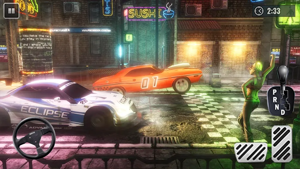 Extreme Car Drag Racing (Экстремальные гонки драгстеров)  [МОД Много монет] Screenshot 5