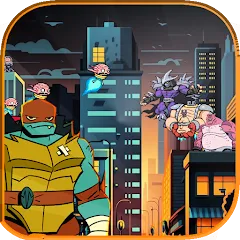 Взломанная The turtle adventur ninja hero  [МОД Бесконечные монеты] - полная версия apk на Андроид