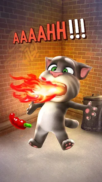 Talking Tom Cat  [МОД Unlocked] Screenshot 4