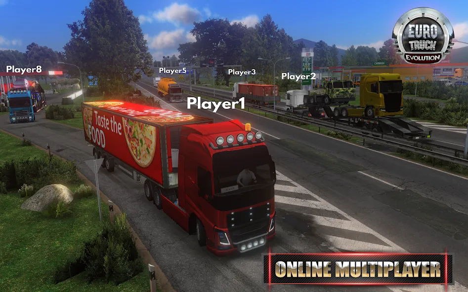 European Truck Simulator (Юро Трак Драйвер)  [МОД Бесконечные деньги] Screenshot 3