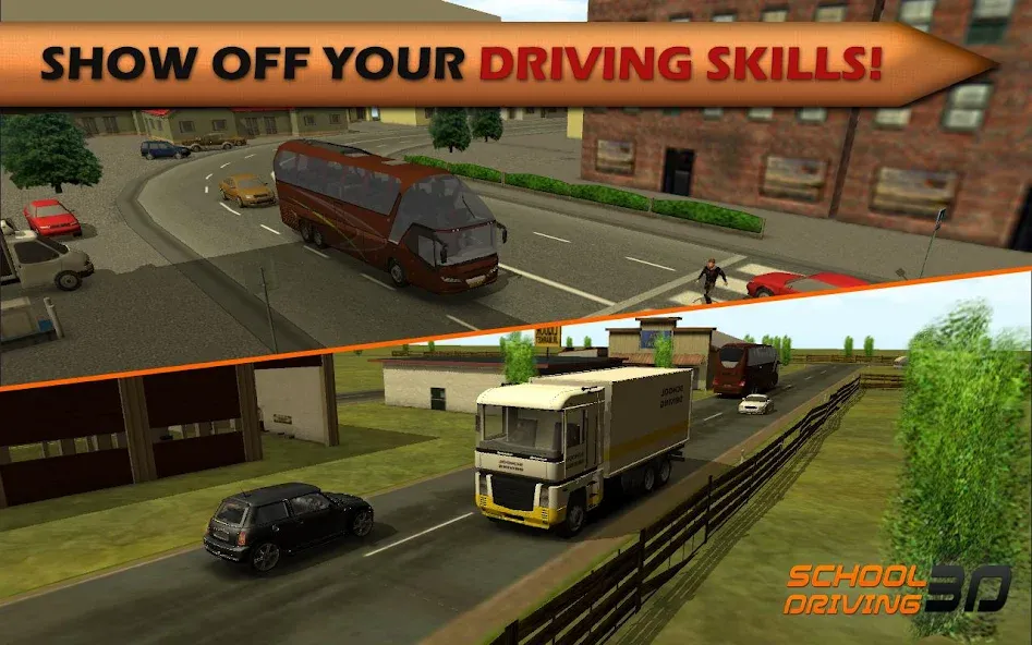 School Driving 3D (Скул Драйвинг 3Д)  [МОД Бесконечные деньги] Screenshot 5