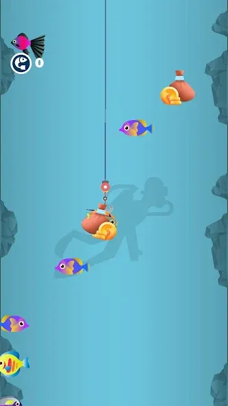 Idle Furry Fishing!  [МОД Menu] Screenshot 2