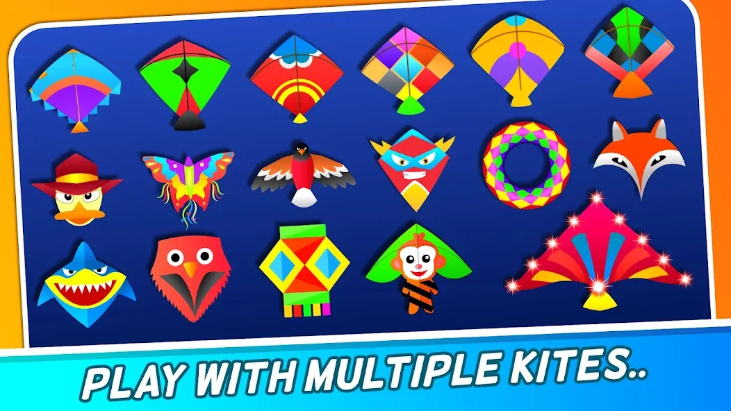 Indian Kite Flying 3D (Индийский воздушный змей 3Д)  [МОД Mega Pack] Screenshot 1