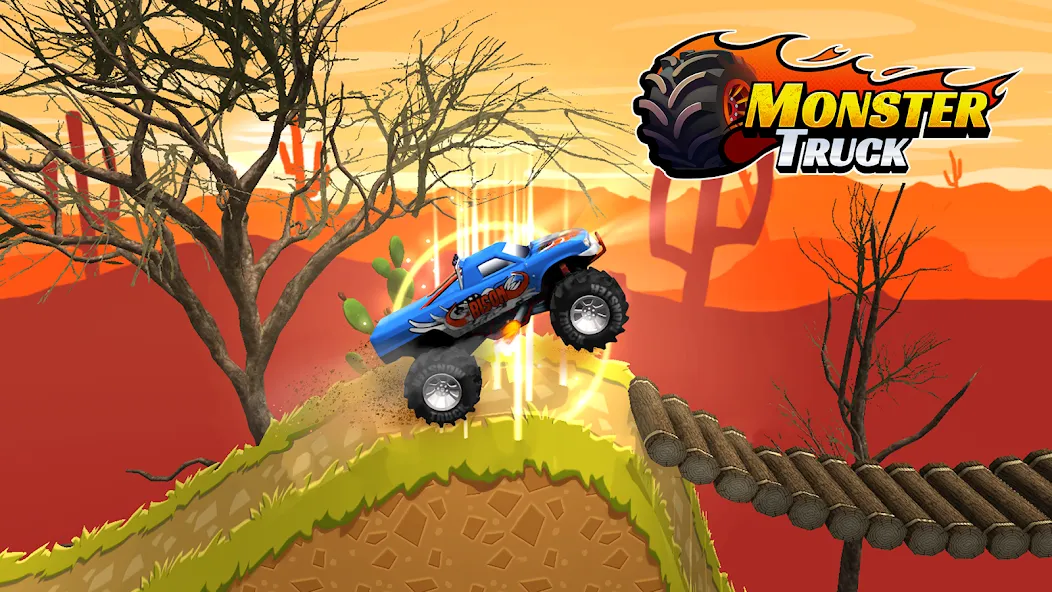 Monster truck: Extreme racing  [МОД Бесконечные монеты] Screenshot 1