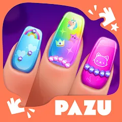 Взломанная Girls Nail Salon - Kids Games  [МОД Бесконечные деньги] - последняя версия apk на Андроид