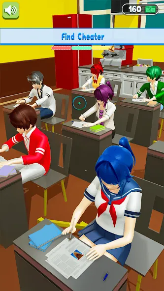 Anime School Teacher Simulator  [МОД Mega Pack] Screenshot 4