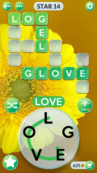 Wordscapes In Bloom (Вордскейпс Ин Блум)  [МОД Бесконечные монеты] Screenshot 1