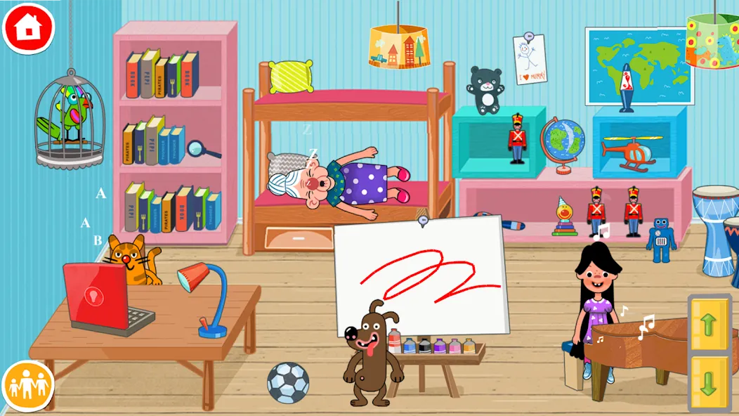 Pepi House: Happy Family (Пепи Хаус)  [МОД Menu] Screenshot 4