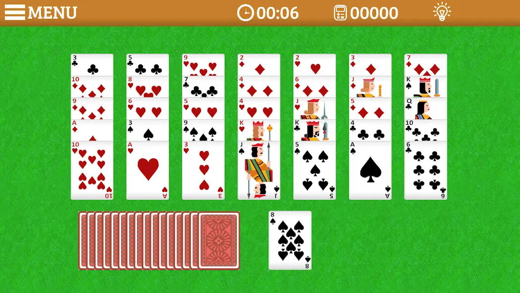 Golf Solitaire Multi CardsGame (Гольф Солитер Мульти КардсГейм)  [МОД Много денег] Screenshot 2