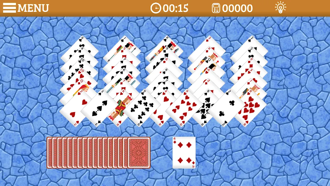 Golf Solitaire Multi CardsGame (Гольф Солитер Мульти КардсГейм)  [МОД Много денег] Screenshot 3