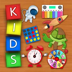 Скачать взломанную Educational Games 4 Kids  [МОД Unlocked] - стабильная версия apk на Андроид