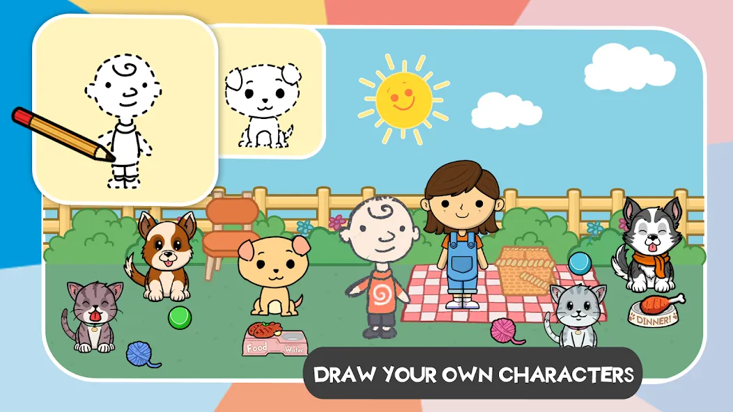 Lila's World:Create Play Learn  [МОД Unlocked] Screenshot 4