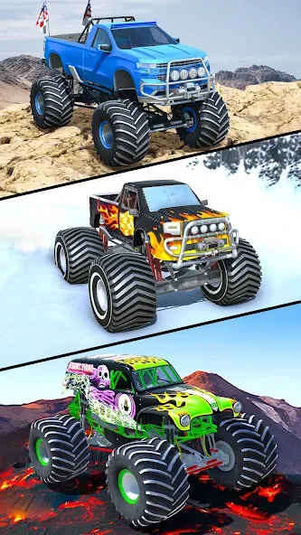 Rock Crawling: Racing Games 3D (Роккраулинг)  [МОД Много монет] Screenshot 3