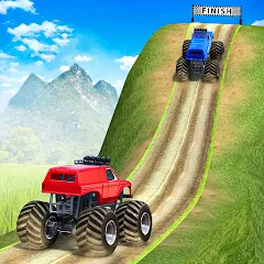 Взломанная Rock Crawling: Racing Games 3D (Роккраулинг)  [МОД Много монет] - полная версия apk на Андроид