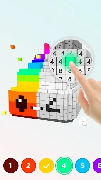 Pixel.ly 3D  [МОД Бесконечные монеты] Screenshot 2