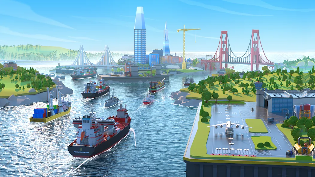 Port City: Ship Tycoon (Порт Сити)  [МОД Menu] Screenshot 5