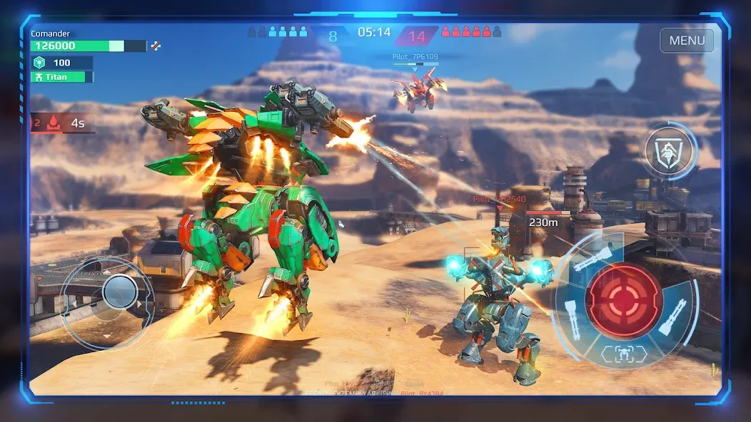 War Robots Multiplayer Battles  [МОД Много монет] Screenshot 2