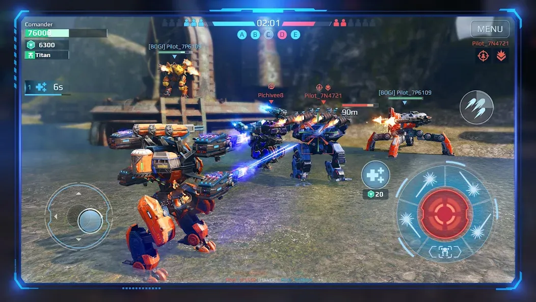 War Robots Multiplayer Battles  [МОД Много монет] Screenshot 3