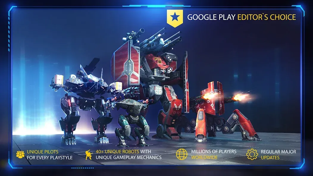 War Robots Multiplayer Battles  [МОД Много монет] Screenshot 5