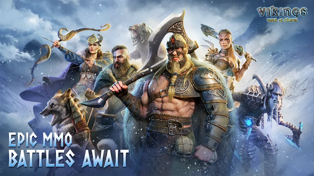 Vikings: War of Clans (Викинги)  [МОД Unlimited Money] Screenshot 4