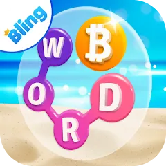 Взломанная Word Breeze - Earn Bitcoin (Уорд Бриз)  [МОД Бесконечные монеты] - полная версия apk на Андроид