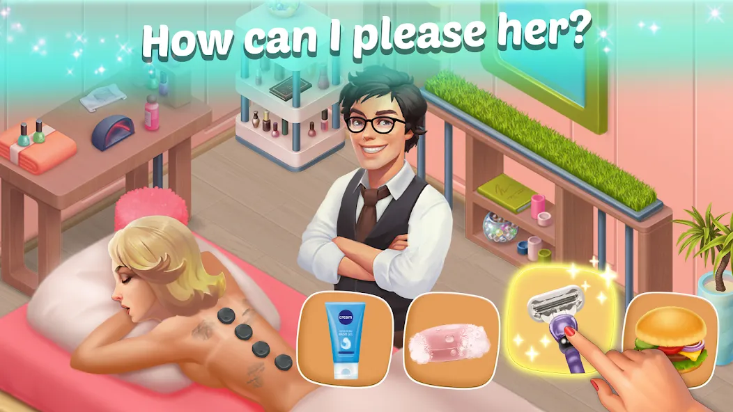 Family Hotel: love & match-3 (Фэмели Отель)  [МОД Unlimited Money] Screenshot 1
