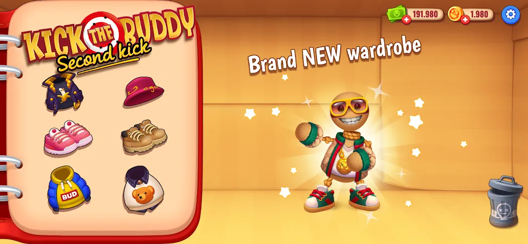 Kick the Buddy: Second Kick (Кик зе Бадди)  [МОД Много денег] Screenshot 3