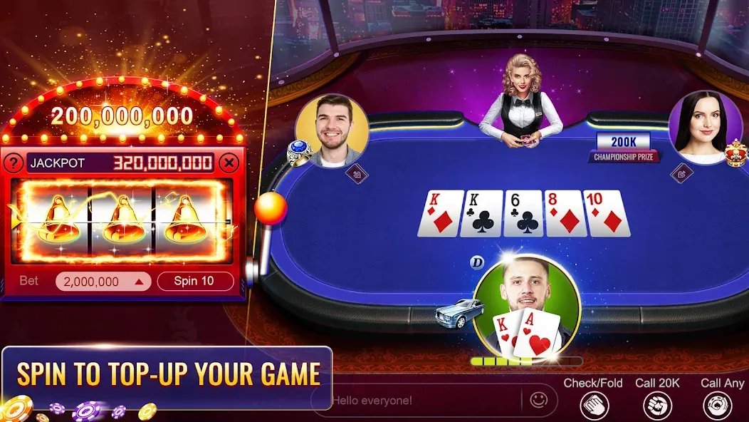 RallyAces Poker (РаллиЭйс Покер)  [МОД Unlocked] Screenshot 3