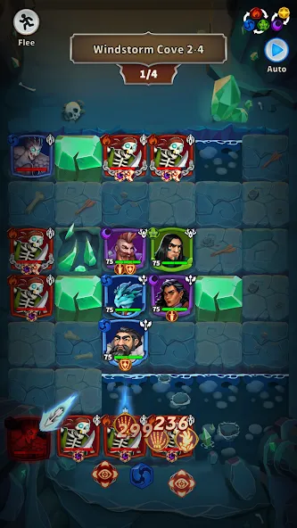 Friends & Dragons - Puzzle RPG  [МОД Меню] Screenshot 5