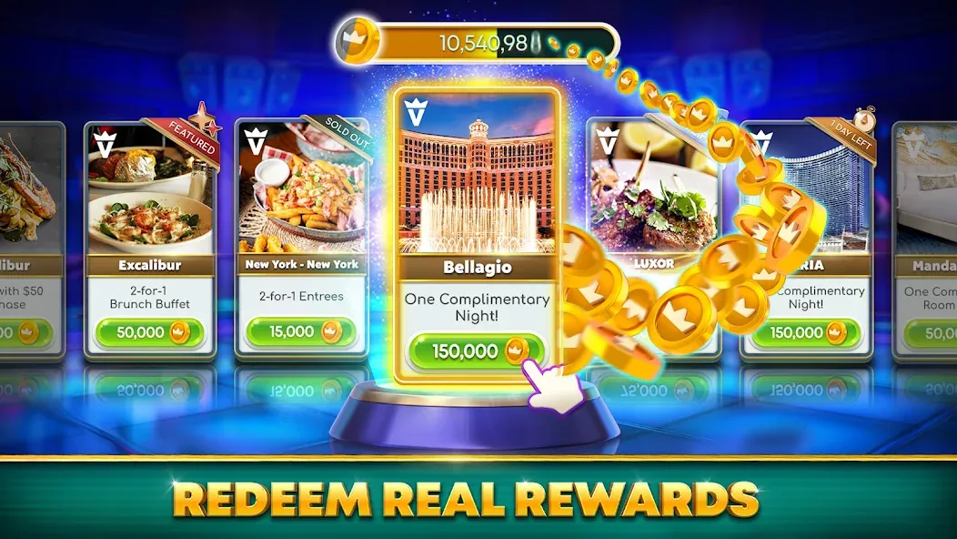 myVEGAS Slots: Casino Slots (майВЕГАС Слотс)  [МОД Бесконечные монеты] Screenshot 2