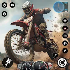 Взлом Motocross MX Dirt Bike Games  [МОД Бесконечные монеты] - последняя версия apk на Андроид