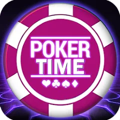 Взломанная Poker Time- Pulsa Texas Holdem (Покер Тайм)  [МОД Меню] - полная версия apk на Андроид