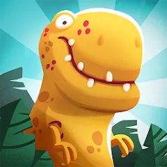 Скачать взломанную Dino Bash: Dinosaur Battle (Дино Баш)  [МОД Много денег] - полная версия apk на Андроид