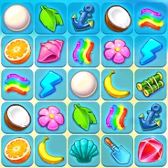 Скачать взломанную Onet Paradise: connect 2 tiles (Онет Парадайз)  [МОД Бесконечные деньги] - полная версия apk на Андроид