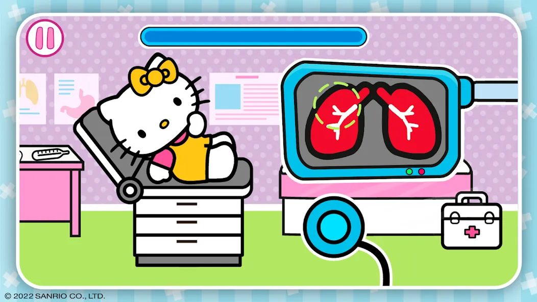 Hello Kitty: Kids Hospital (Хелло Китти)  [МОД Много денег] Screenshot 3