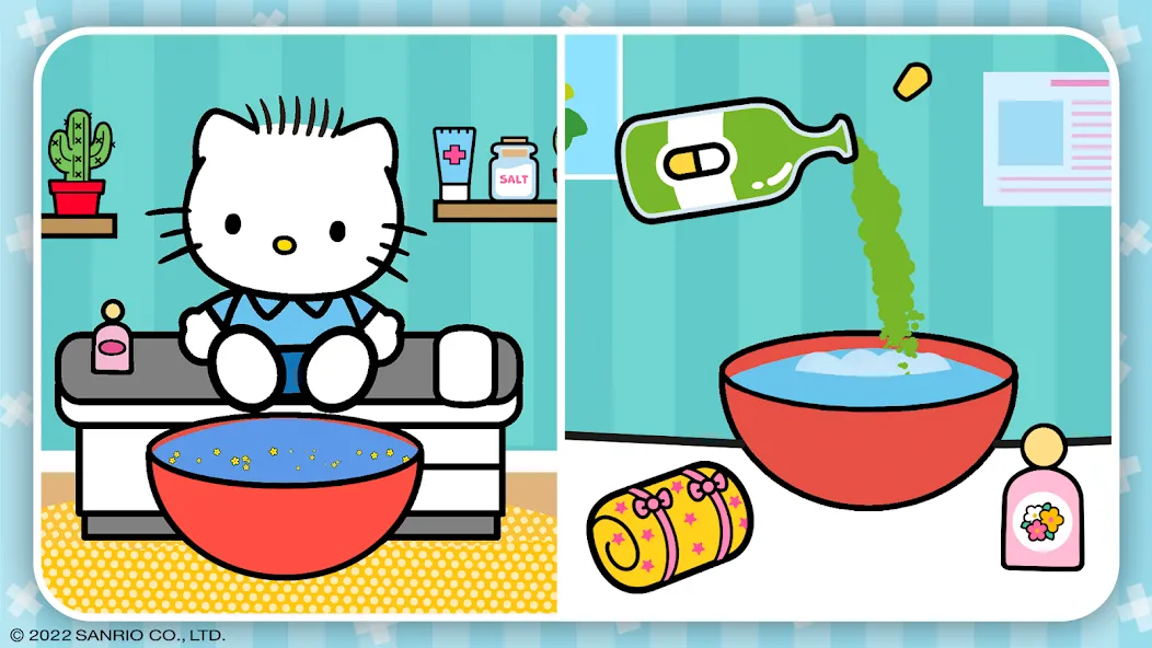 Hello Kitty: Kids Hospital (Хелло Китти)  [МОД Много денег] Screenshot 4