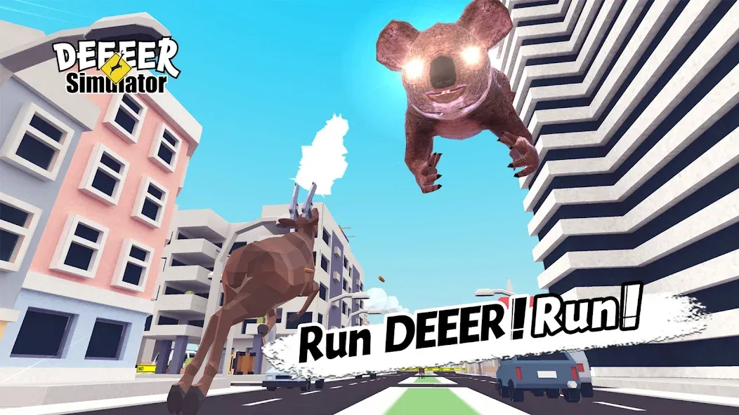 DEEEER Simulator: Modern World (ДИИИР Симулятор)  [МОД Unlimited Money] Screenshot 4