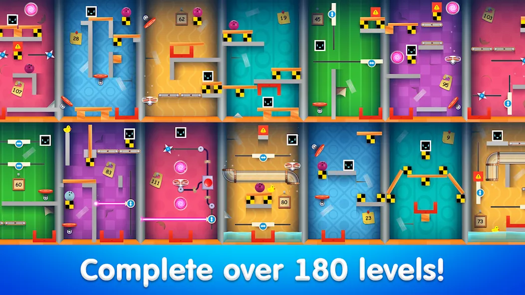 Heart Box: physics puzzle game (Харт Бокс)  [МОД Unlocked] Screenshot 4