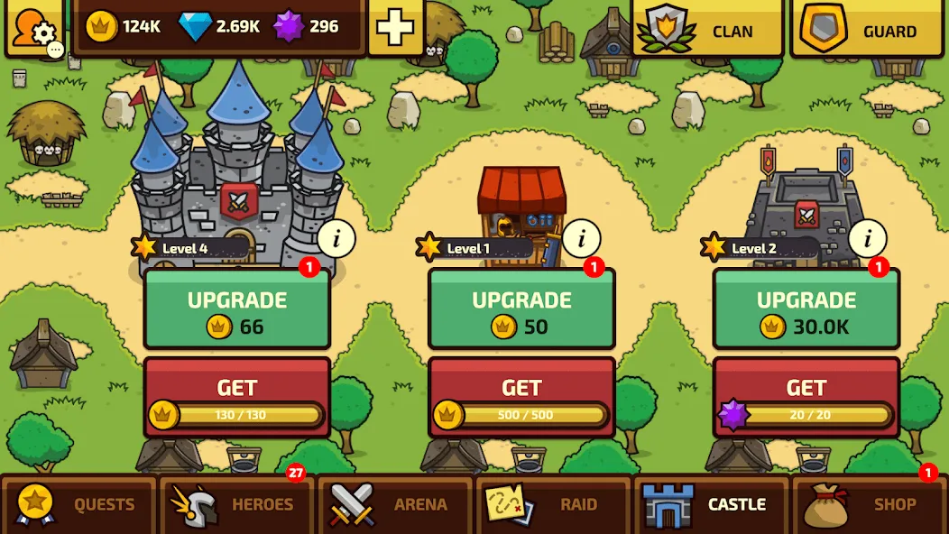 Raid Heroes: Total War  [МОД Menu] Screenshot 3