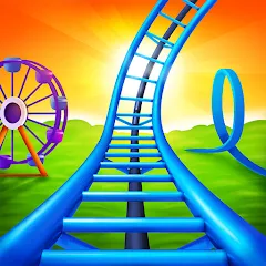 Скачать взломанную Real Coaster: Idle Game (Реал Коастер)  [МОД Mega Pack] - полная версия apk на Андроид