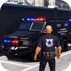 Скачать взломанную Police Games Simulator: PGS 3d  [МОД Unlocked] - стабильная версия apk на Андроид