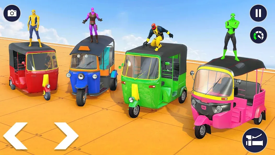 Tuk Tuk Auto Rickshaw Games 3D (Тук Тук Автомобильные рикши игры 3D)  [МОД Меню] Screenshot 1