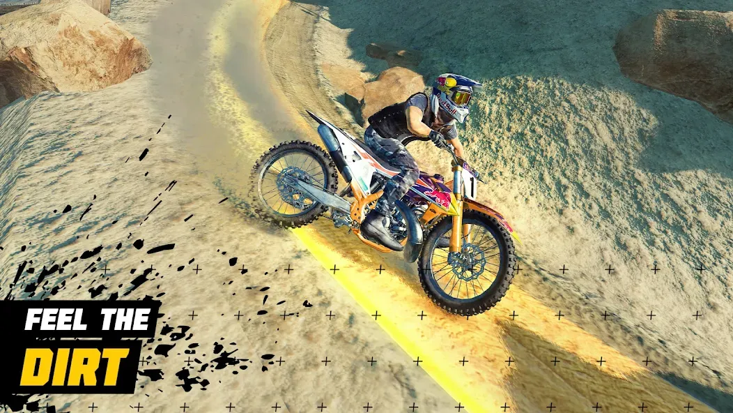 Dirt Bike Unchained: MX Racing (Дерт Байк Анчейнд)  [МОД Mega Pack] Screenshot 4