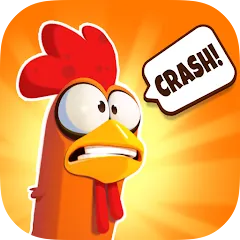 Скачать взломанную Chicken or Crash! Win Bitcoin.  [МОД Много монет] - последняя версия apk на Андроид