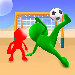 Скачать взлом Stickman Soccer Football Game  [МОД Бесконечные монеты] - стабильная версия apk на Андроид