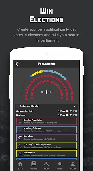 Rival Regions: world strategy (Ривал Регионс)  [МОД Бесконечные деньги] Screenshot 3